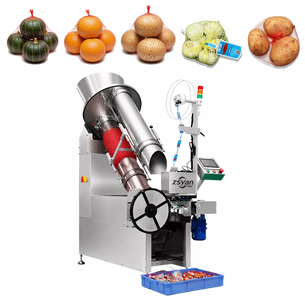 Inclined Mesh Bag Packaging Machine