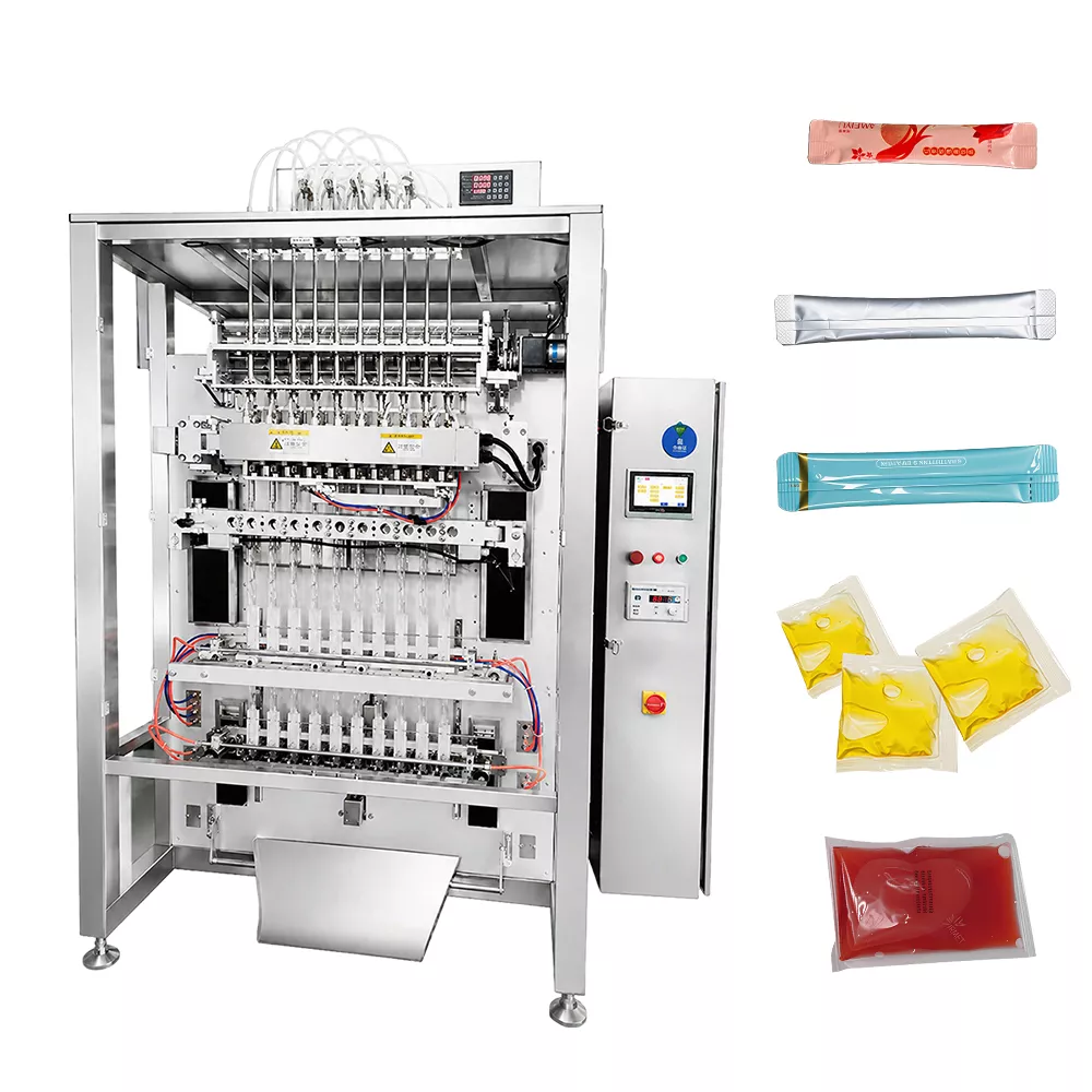 Multi-Lane Liquid Packaging Machine