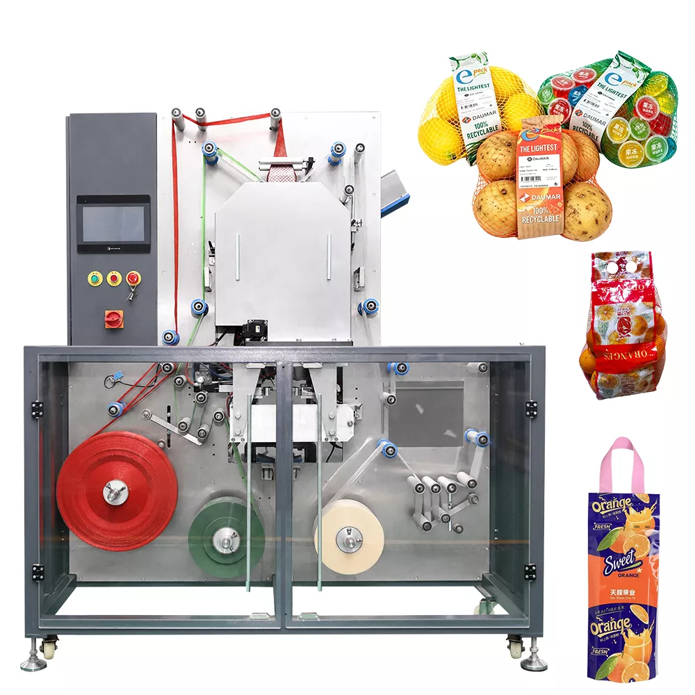 Double Roll Film Mesh Bag Packaging Machine